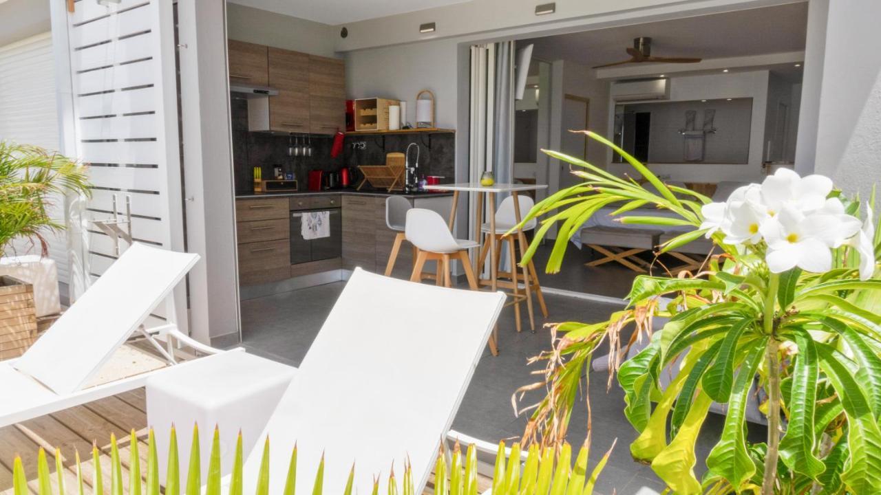 Official Page "Residence Bleu Marine" - Sea View Apartments & Studios - Saint-Martin French Side Grand Case Eksteriør billede
