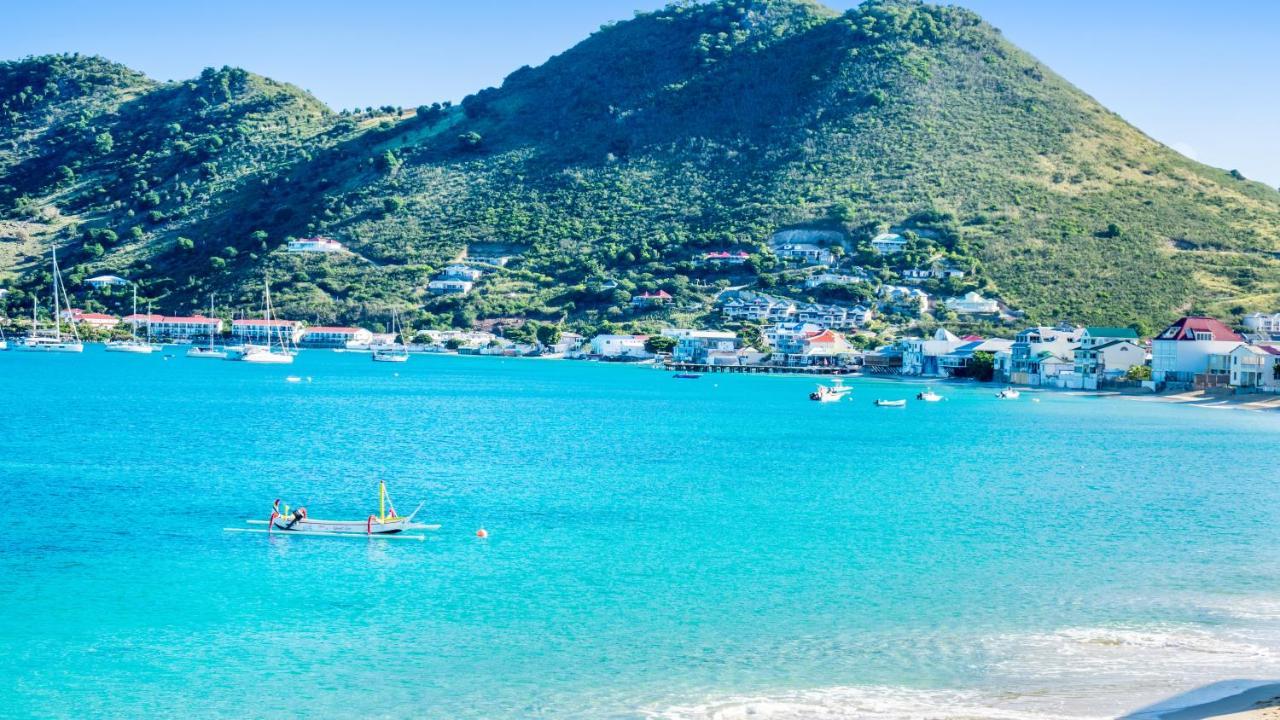 Official Page "Residence Bleu Marine" - Sea View Apartments & Studios - Saint-Martin French Side Grand Case Eksteriør billede