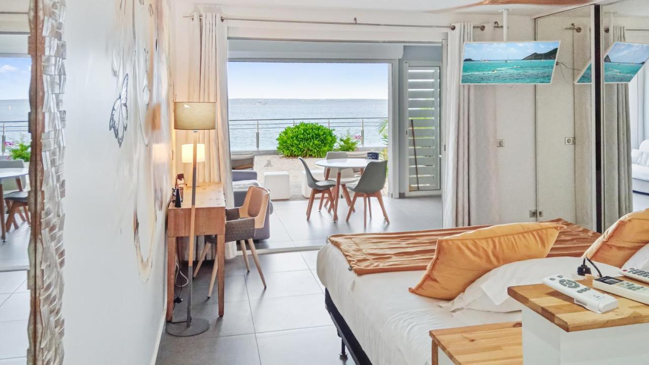Official Page "Residence Bleu Marine" - Sea View Apartments & Studios - Saint-Martin French Side Grand Case Værelse billede