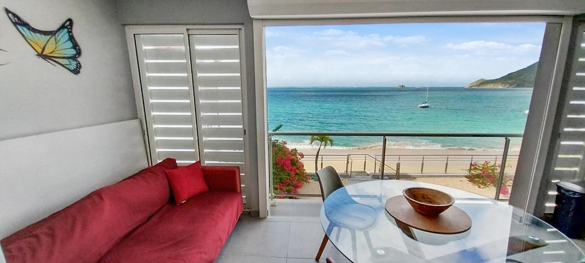 Official Page "Residence Bleu Marine" - Sea View Apartments & Studios - Saint-Martin French Side Grand Case Eksteriør billede