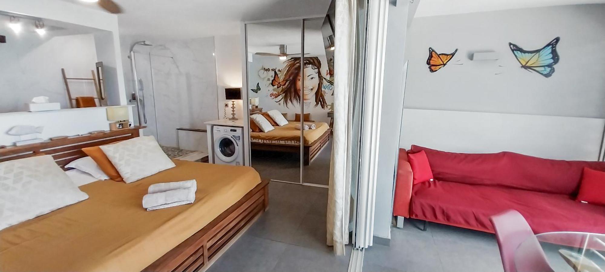 Official Page "Residence Bleu Marine" - Sea View Apartments & Studios - Saint-Martin French Side Grand Case Eksteriør billede